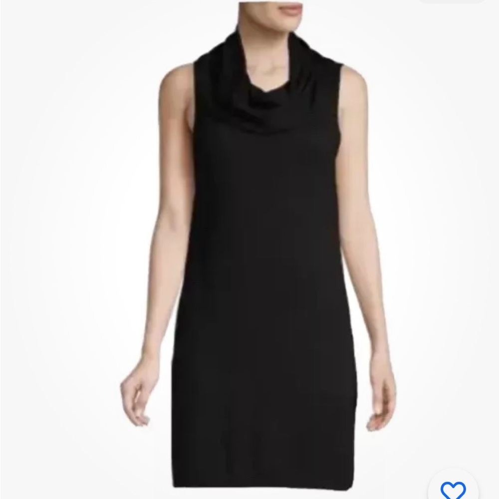 ALICE + OLIVIA - Navy Cowl Neck Sleeveless Tunic Dress - NWT